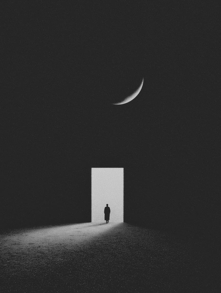 Echo 52 by Bastiaan Woudt, 2025 — Piezography on Awagami