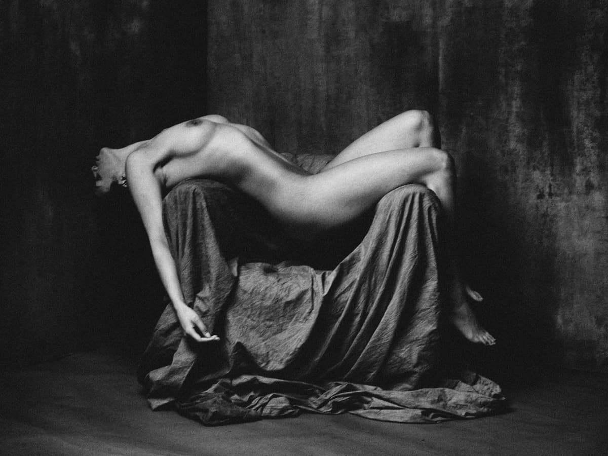 Nude on Chair by Bastiaan Woudt, 2016 — Archival Pigment Print