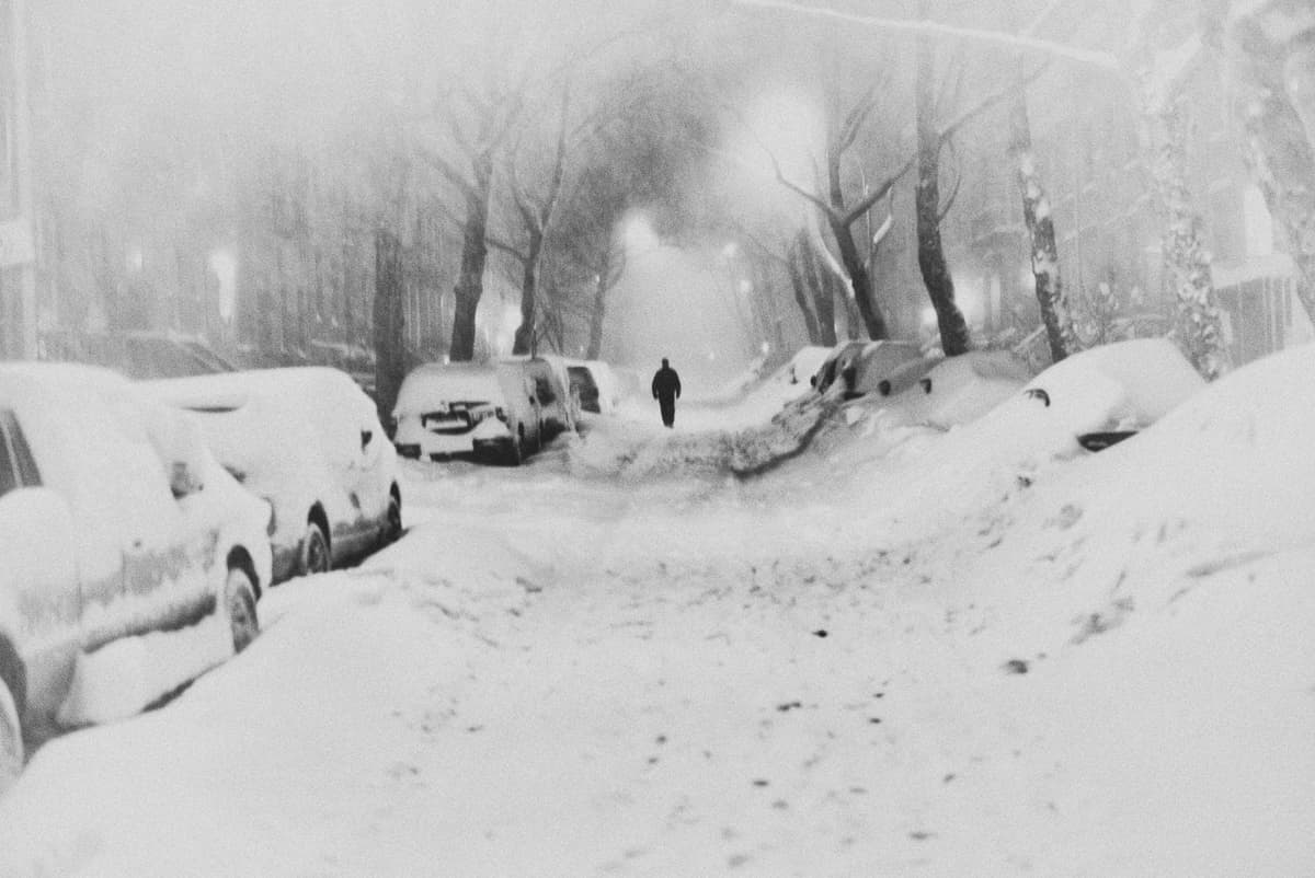 Blizzard NY V by Bastiaan Woudt, 2016 — Archival Pigment Print