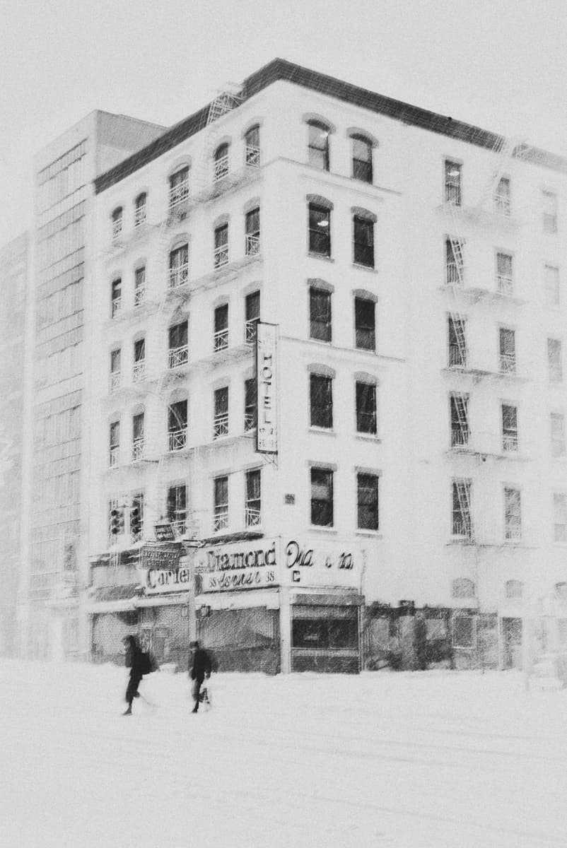 Blizzard NY II by Bastiaan Woudt, 2016 — Archival Pigment Print