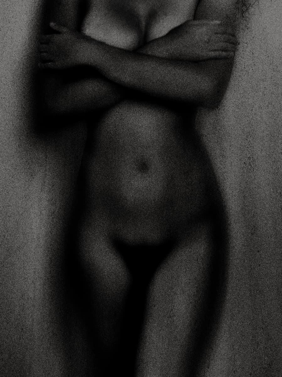 Nude in Grain by Bastiaan Woudt, 2016 — Archival Pigment Print