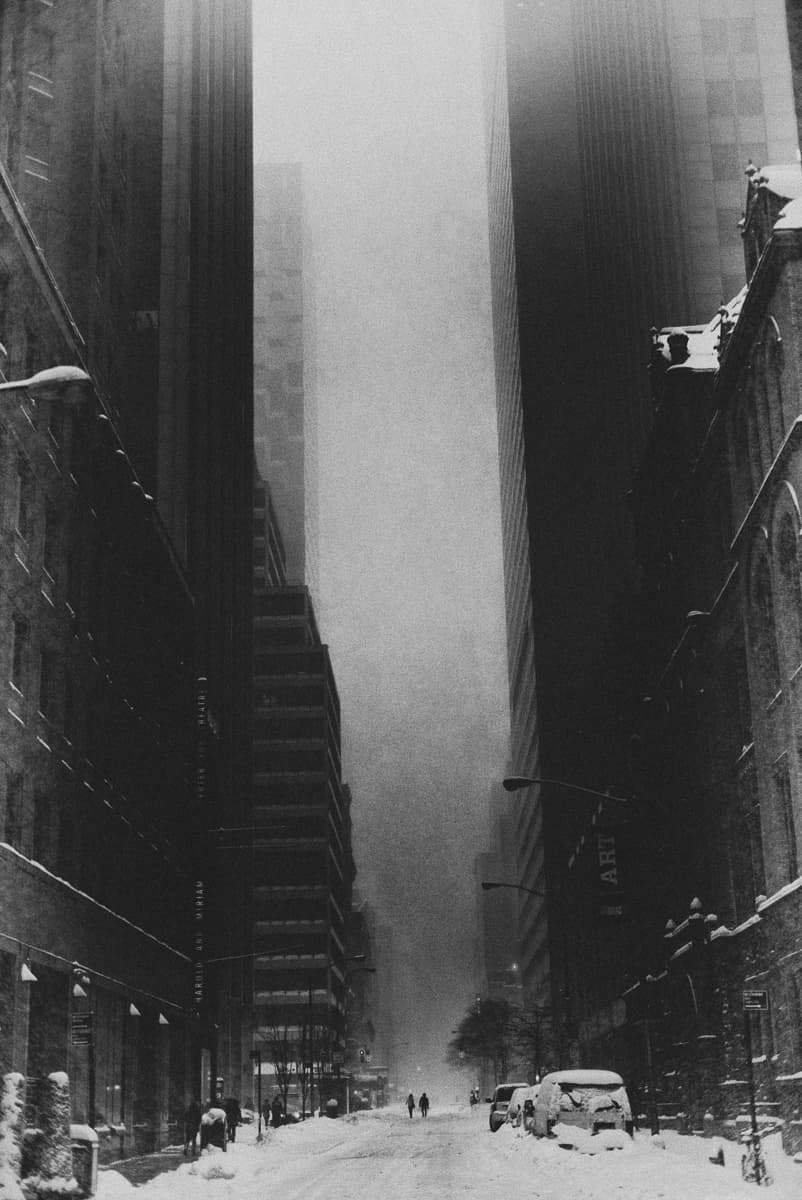 Blizzard NY I by Bastiaan Woudt, 2016 — Archival Pigment Print