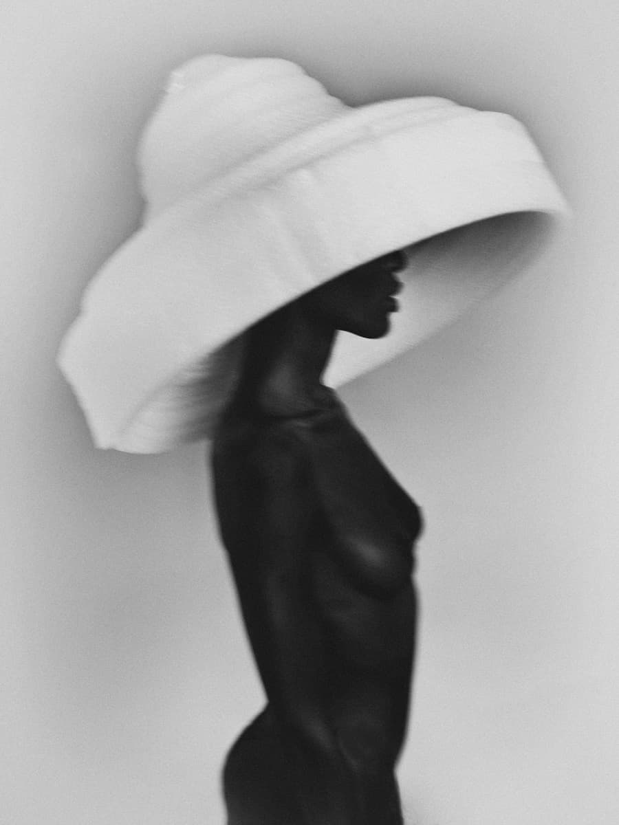 Tino White Hat by Bastiaan Woudt, 2018 — Archival Pigment Print